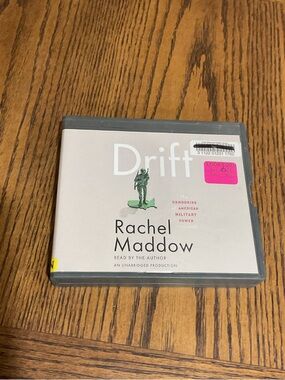 DRIFT Audiobook on 6 CDs by Rachel Maddow: unmooring of American military power